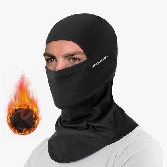 ROCKBROS Cold Weather Balaclava Ski Mask for Men Windproof Thermal New - Picture 1 of 10